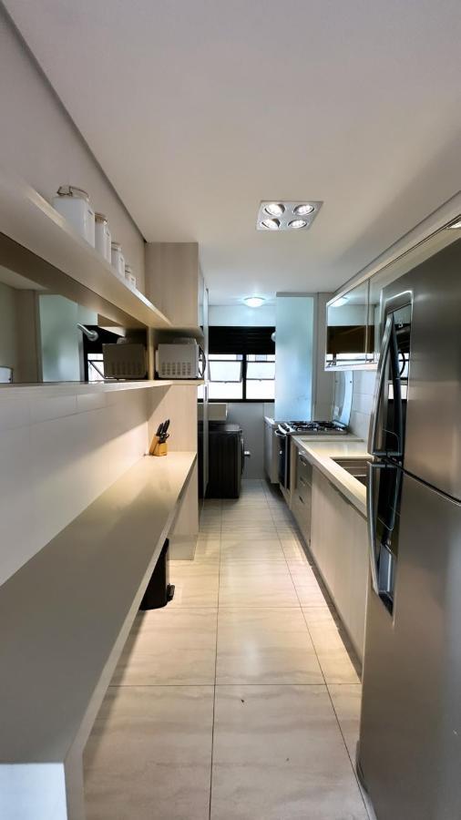 Flat Capitania Varam Guaruja Com Varanda Gourmet Exterior foto